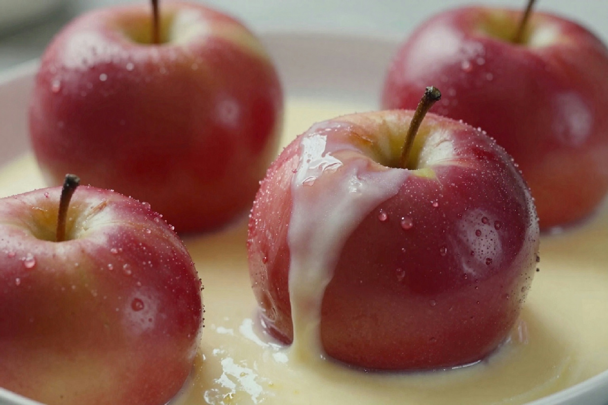 Mele al vino rosso e zabaione: il dessert che farà innamorare anche i palati più esigenti