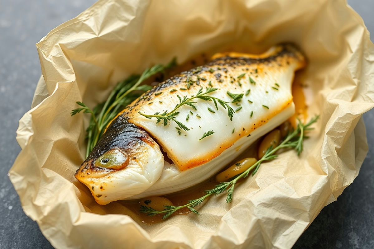 Spigola al cartoccio: il piatto di pesce che rende ogni cena un evento indimenticabile
